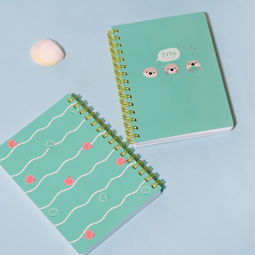 MDS BtoB |#ラボクリップ ノート トリオ水族館・A6ノート 7mm横罫