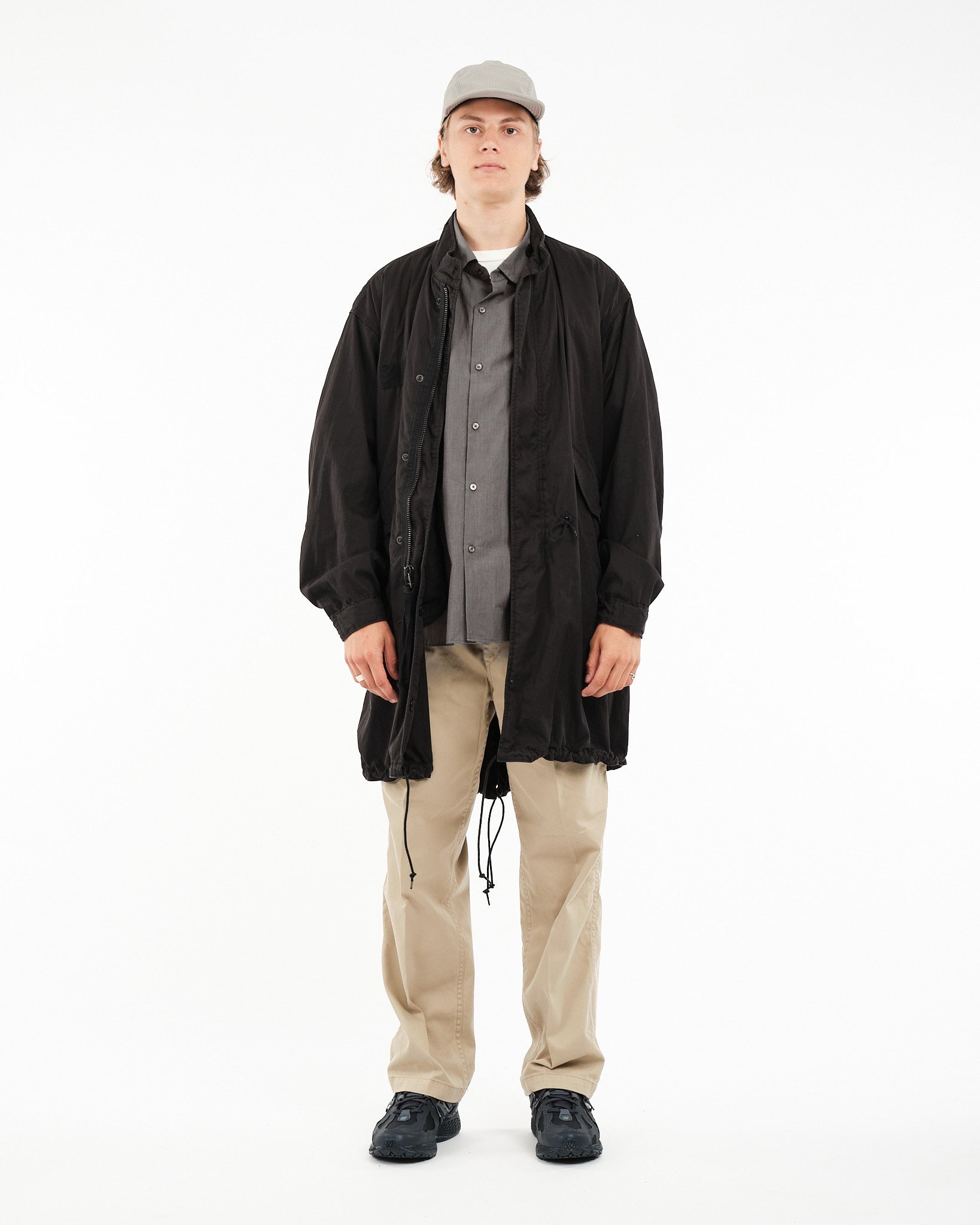 M-65 Fish Tail Coat Black by orSlow - Meadow