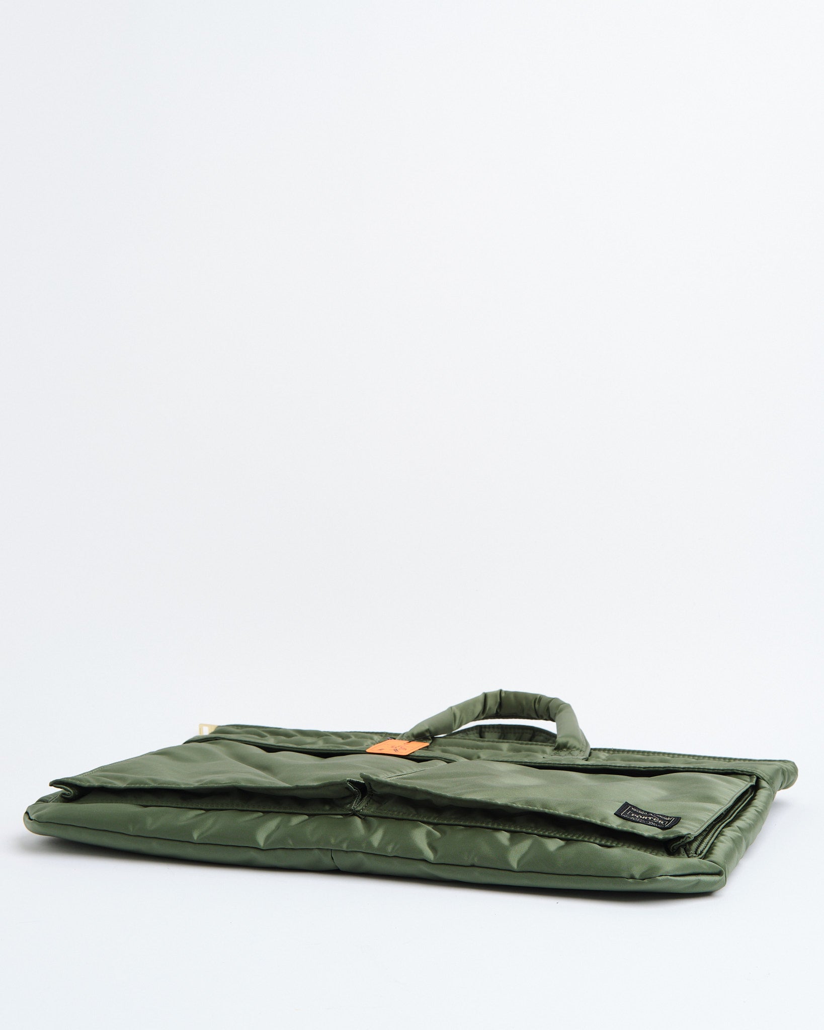 Tanker Short Helmet Bag (L) Sage Green by Porter by Yoshida - Meadow