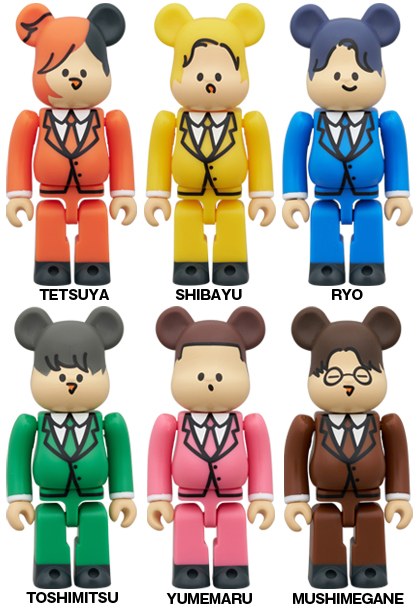 MEDICOM TOY - BE@RBRICK 東海オンエア 100％ 6PCS SET