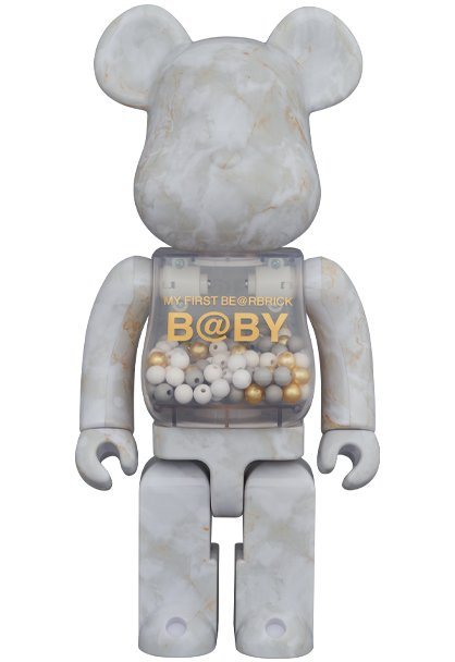 MEDICOM TOY - MY FIRST BE@RBRICK B@BY MARBLE(大理石) Ver. 100