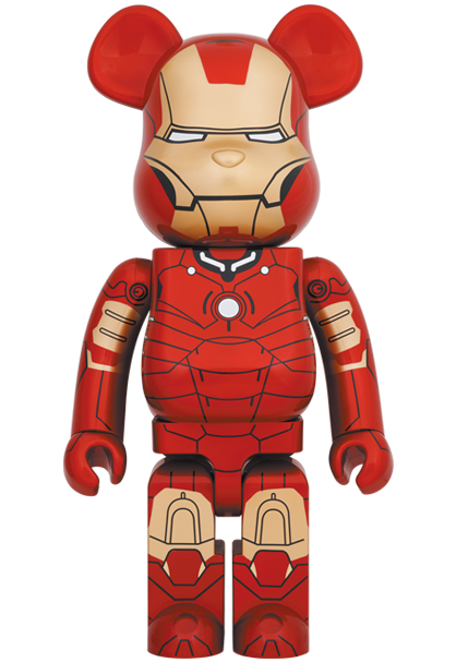 MEDICOM TOY - BE@RBRICK IRON MAN MARK III 1000％