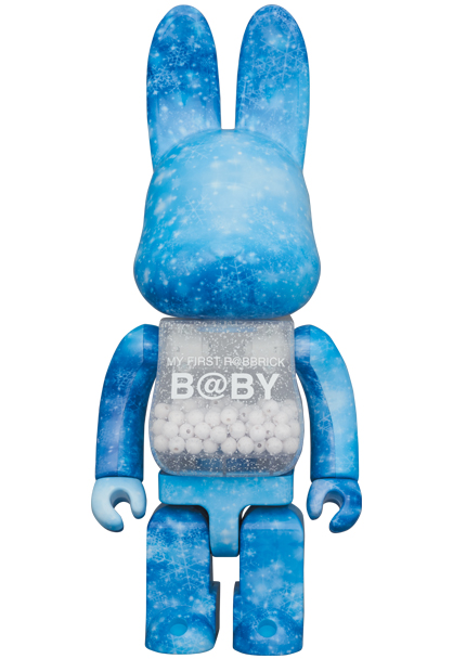 MEDICOM TOY - MY FIRST R@BBRICK B@BY CRYSTAL OF SNOW Ver. 100