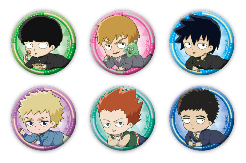 TVアニメ「モブサイコ100 Ⅱ」ごろりん缶バッジコレクション