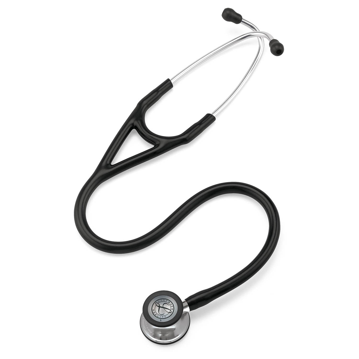 Littmann Cardiology IV Stethoscope: Black - Mirror Finish 6177