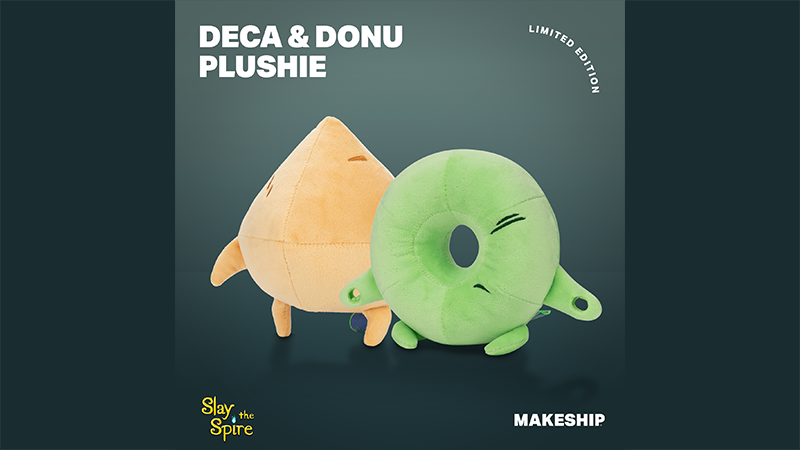 Limited Edition Deca & Donu Plushies Available Now! - Mega Crit Games