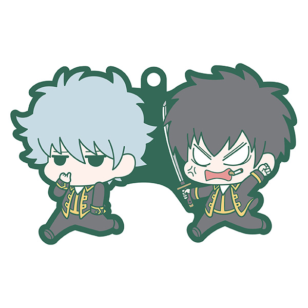 新品未使用】銀魂 ラバーマスコット バディコレ 副長24時 土方十四郎