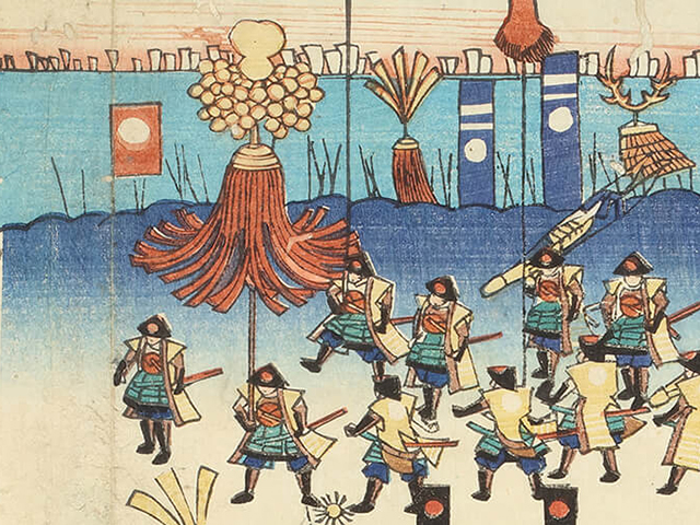 行列浮世絵とは／名古屋刀剣博物館・名古屋刀剣ワールド