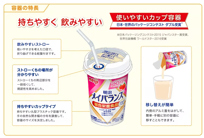 明治メイバランス Miniカップ ミルクテイスト｜栄養ケア倶楽部｜株式