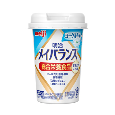 明治メイバランスMiniカップ ヨーグルト味 125ml | 栄養食品 | 株式