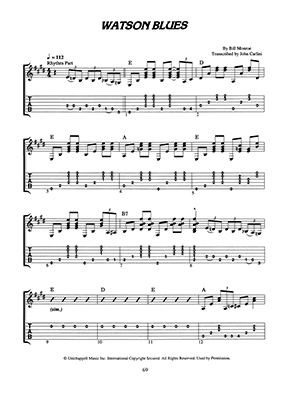 TONY RICE / TONE POEMS 2 FOR GUITAR タブ譜 TONY RICE / TONE POEMS