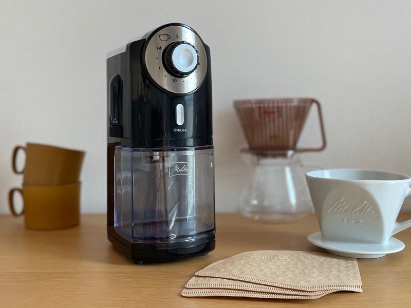フラットカッターディスクコーヒーグラインダーでご自宅でも手軽に豆