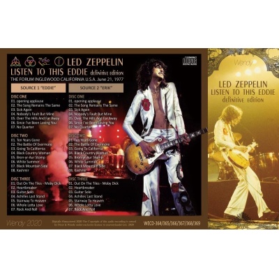 LED ZEPPELIN / LISTEN TO THIS EDDIE definitive edition 【6CD
