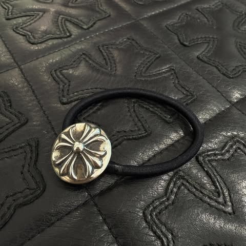CHROME HEARTS CROSS BALL HAIR BAND クロムハーツ クロスボール ヘア