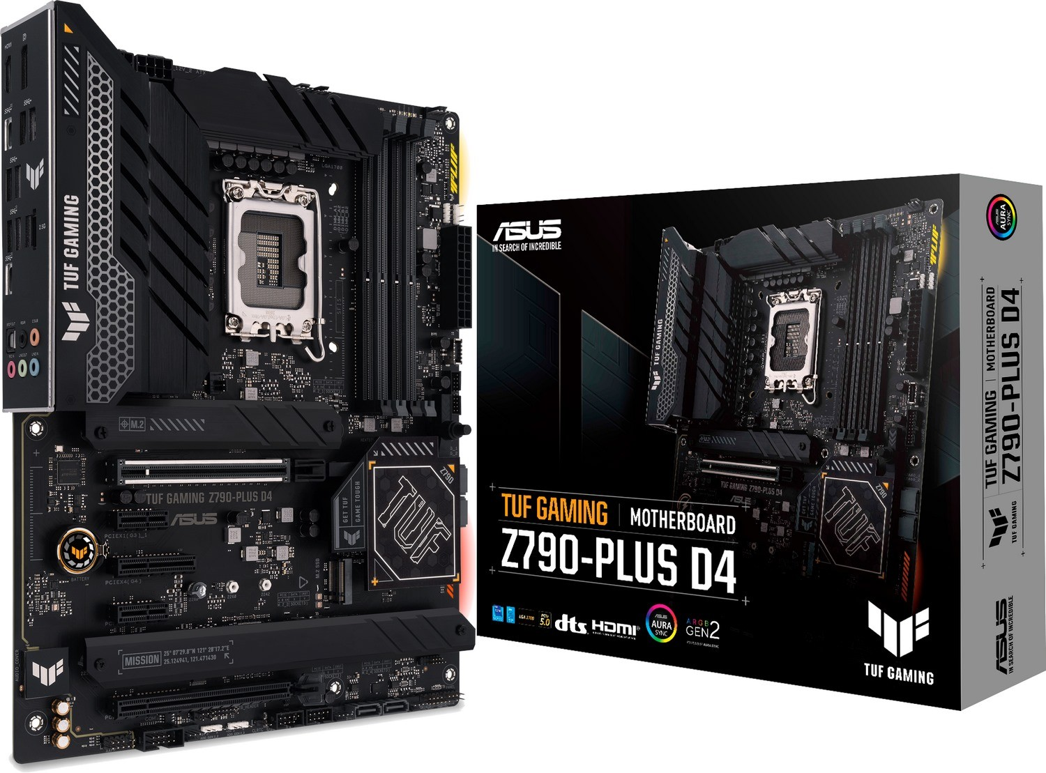 ASUS TUF GAMING Z790-PLUS WiFi D4 ATX LGA 1700 Motherboard