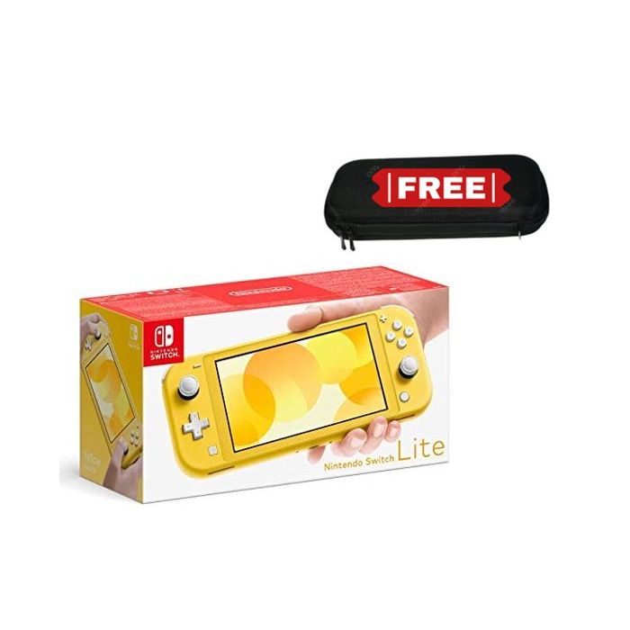 Switch Lite イエロー 外箱充電器セーフティーガイドSDカード付き