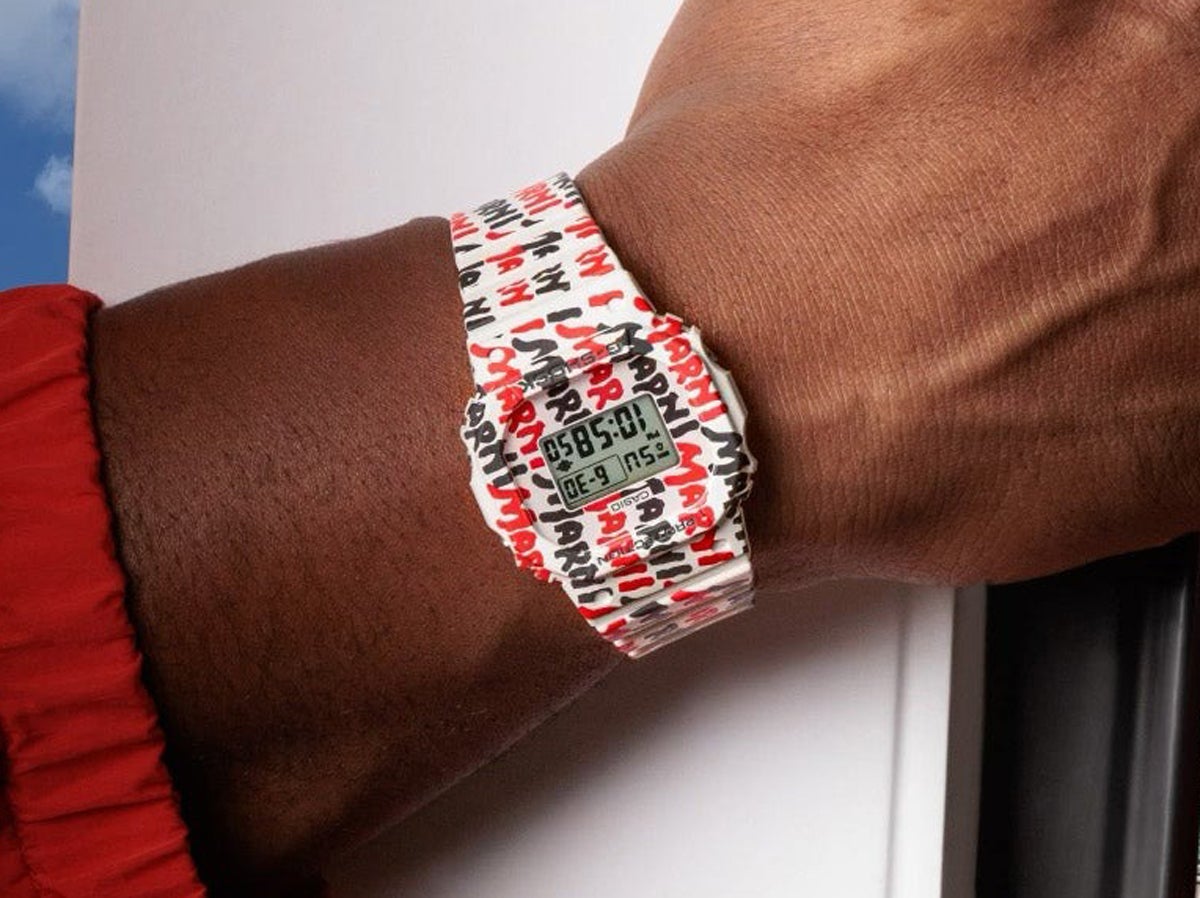 マルニ」と「G-SHOCK」が華麗なるコラボ！ 遊び心あふれる唯一無二の