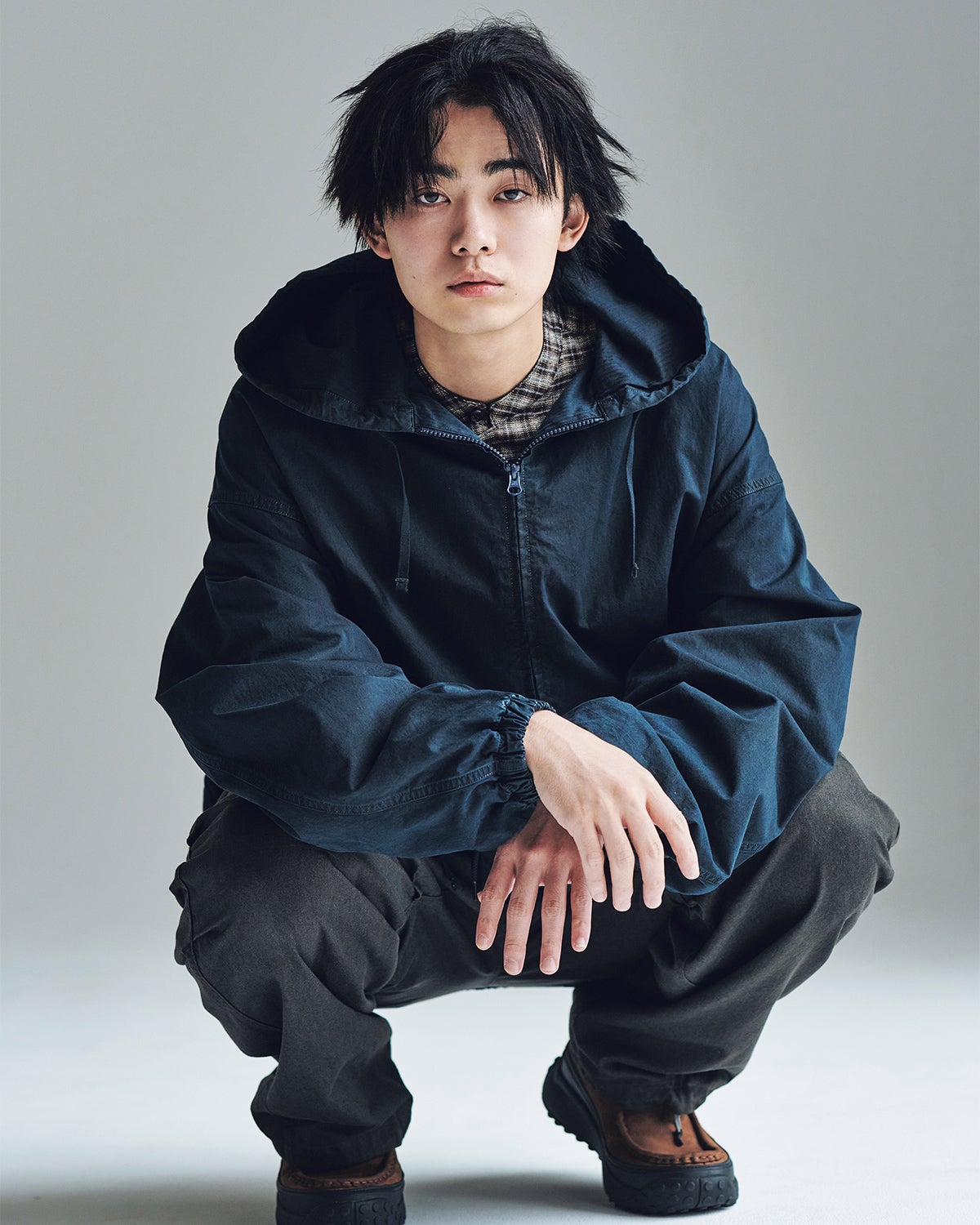 オアシスのリアム・ギャラガーのファッション、ヘア、表紙撮影舞台裏