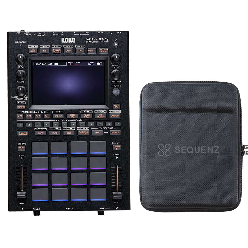 KORG カオスパッド＋サンプラー KAOSS REPLAY ケースセット【福山楽器