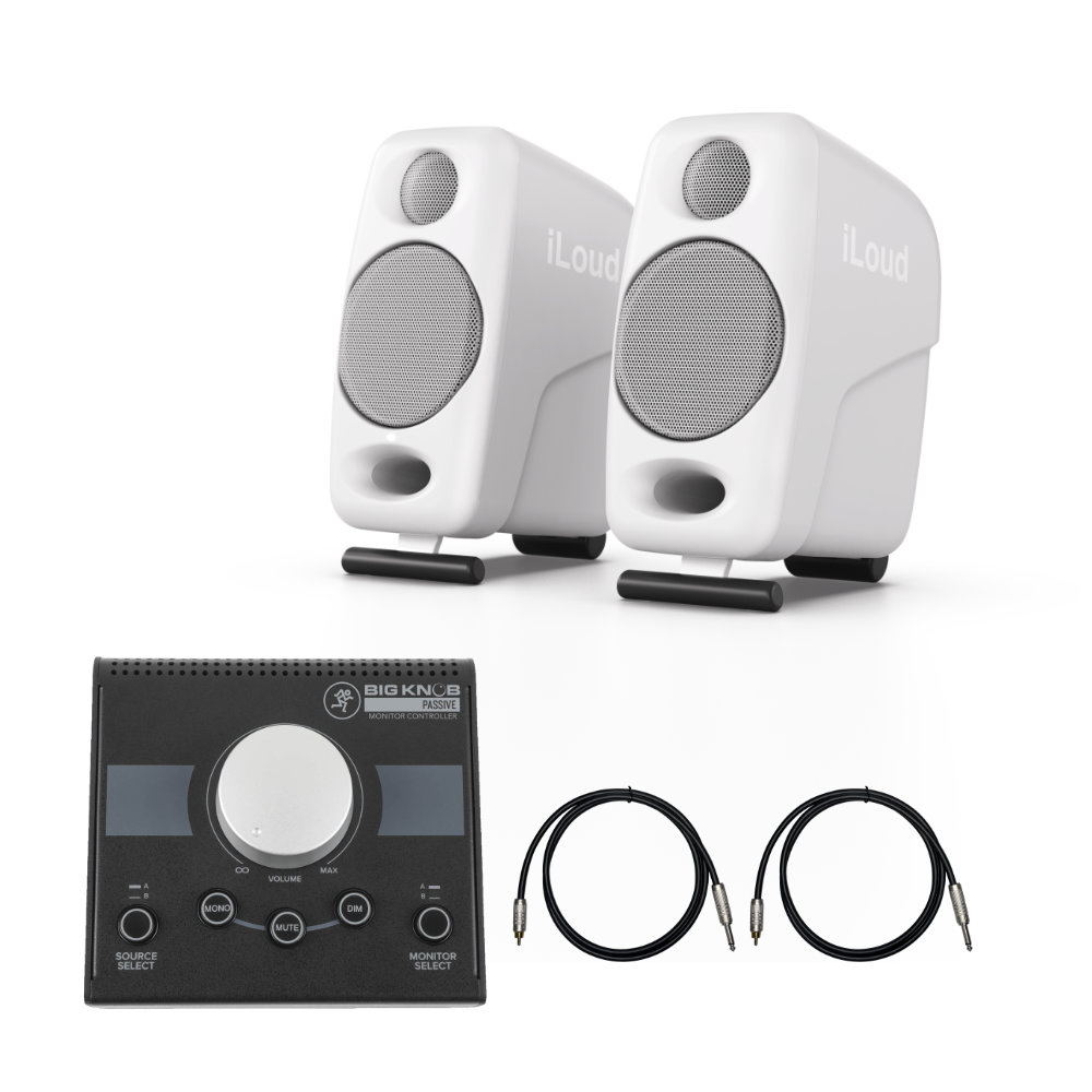 IK Multimedia モニタースピーカー iLoud Micro Monitor WH(ホワイト