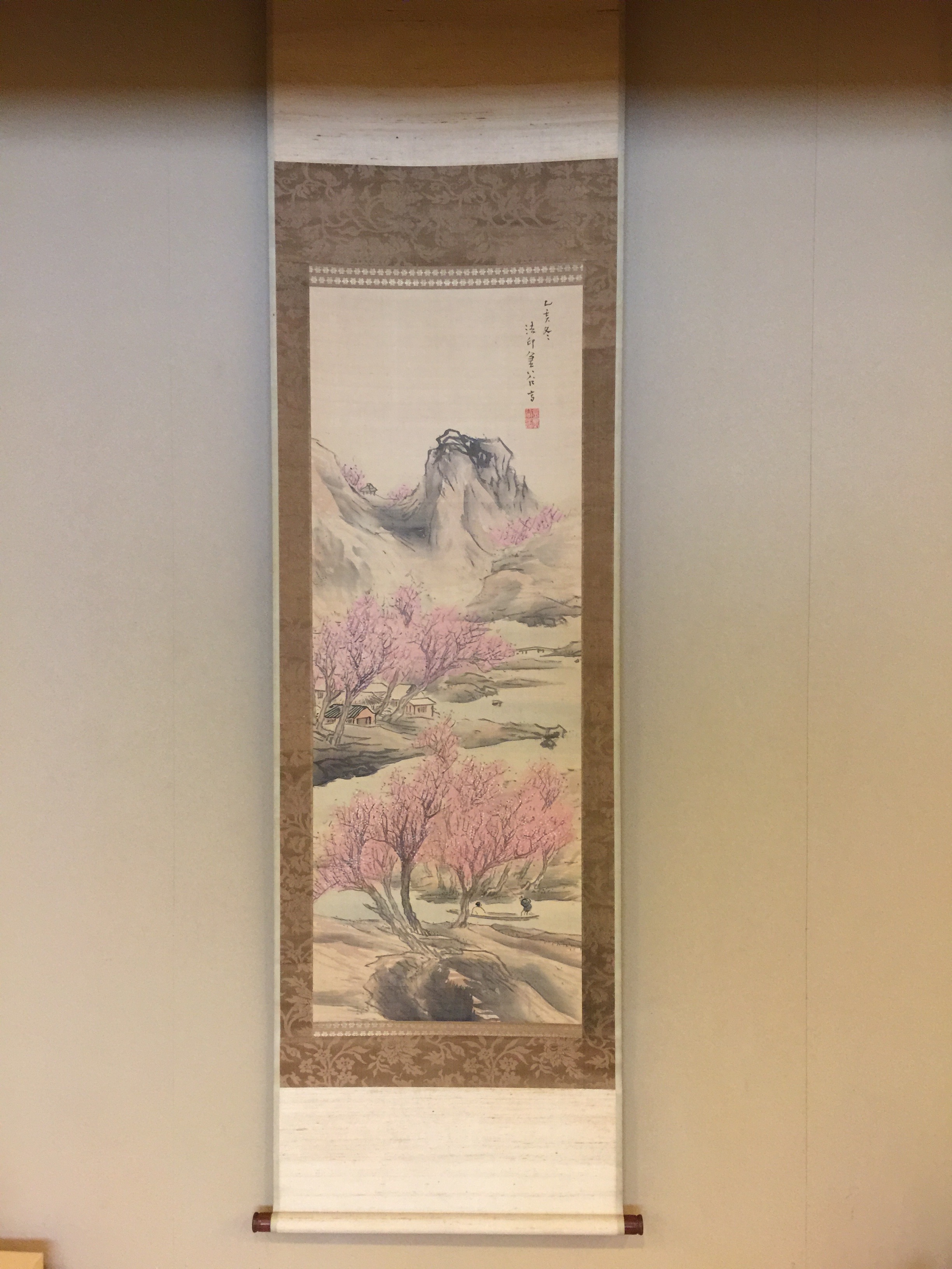 横井金谷 武陵桃源図｜古美術・掛け軸の販売・買取・鑑定-松本松栄堂