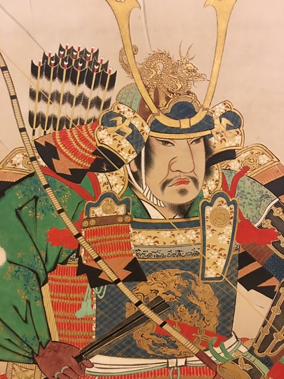 亀岡規礼 八幡太郎義家像｜古美術・掛け軸の販売・買取・鑑定-松本松栄堂