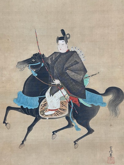 狩野常信 武将図｜古美術・掛け軸の販売・買取・鑑定-松本松栄堂