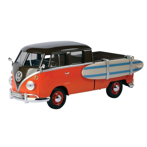 Motor Max Volkswagen Type 2 (T1) Pick Up with Surf Board 1:24 Scale