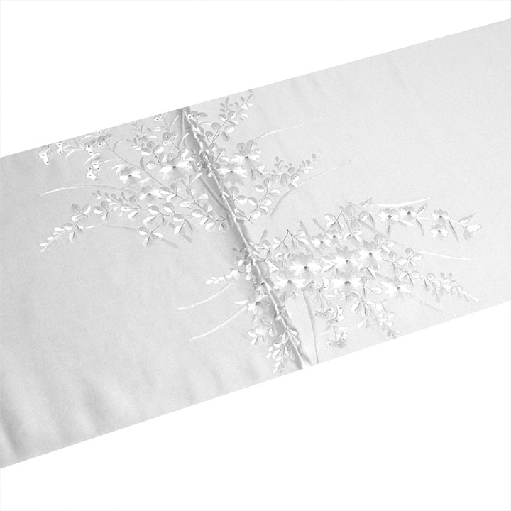 白刺繍 引箔袋帯【桜に菊萩】 [241103-sishu-1] - ￥115,000 : 着物 ま