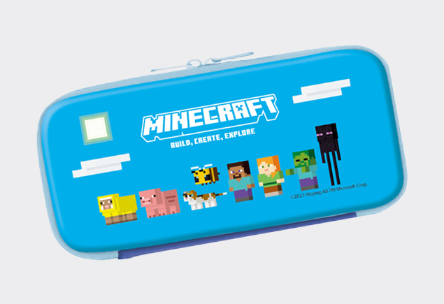 Nintendo Switchファミリー対応コンビネーションポーチマインクラフト