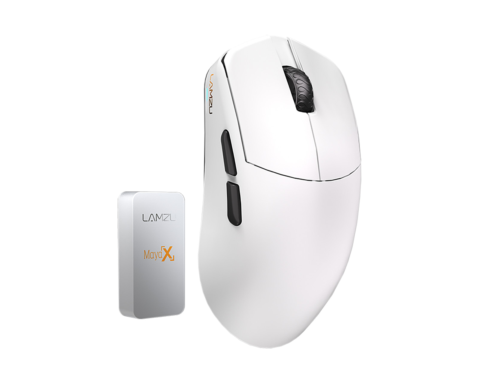 Lamzu MAYA X Wireless Gaming Mouse - White - MaxGaming.com