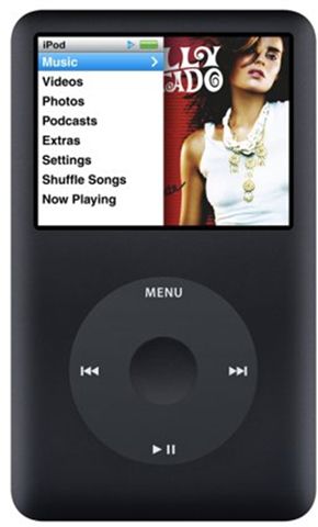 Refurbished Apple iPod Classic 6th Generation 160GB Black, B