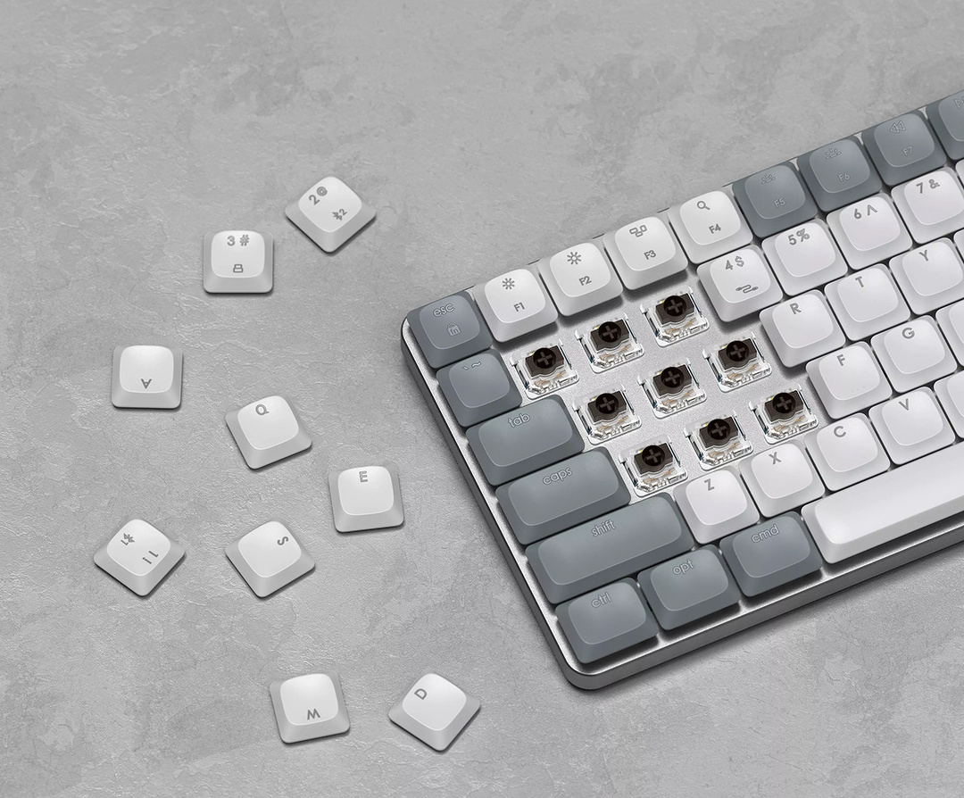 Satechi、Bluetooth接続メカニカルキーボード「SM1 Slim Mechanical