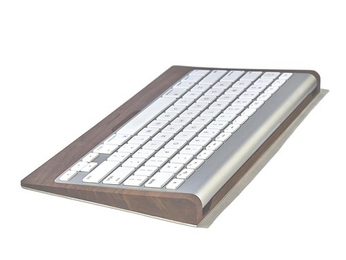 Grovemade Black Walnut Apple Wireless Keyboard Tray And Desk