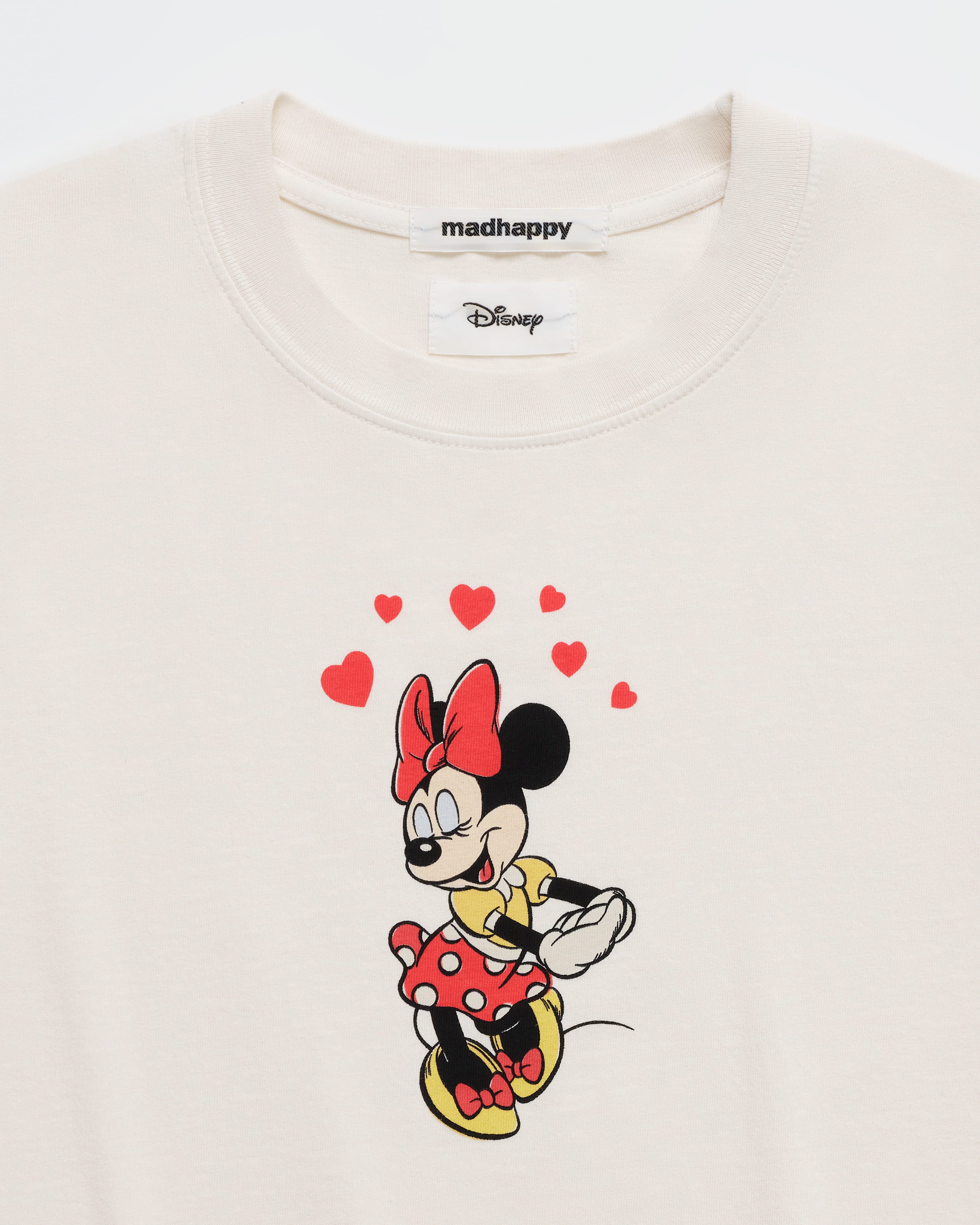 Minnie Mouse Hearts Shrunken Tee | Madhappy