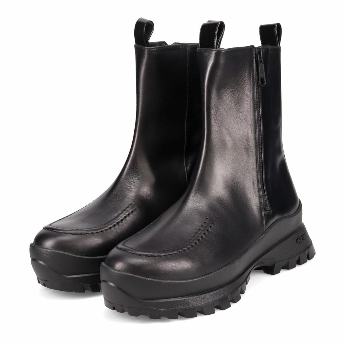 マドラス東京ファクトリー製 Vibramソール 厚底ショートブーツ MAL0038