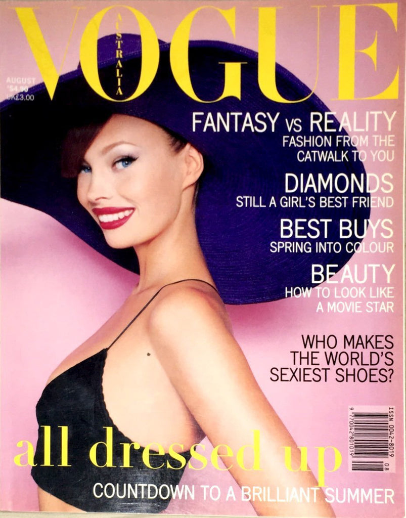 VOGUE Australia Magazine August 1995 NICOLE MADDOX by Stephen Callagha