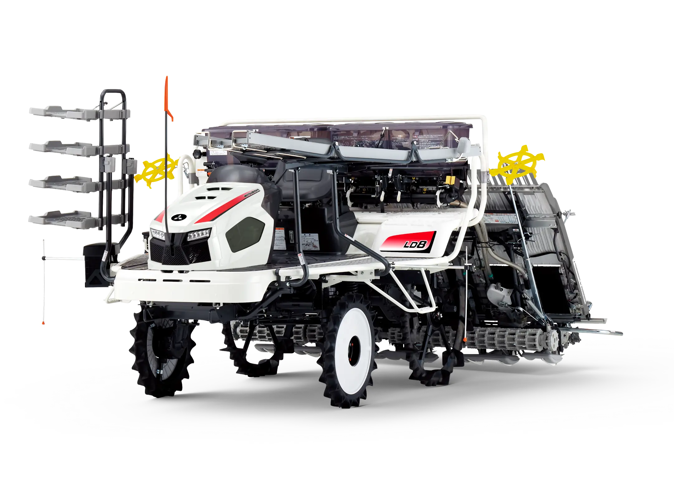 Rice transplanter LD6 / LD8｜田植機｜製品情報｜三菱マヒンドラ農機