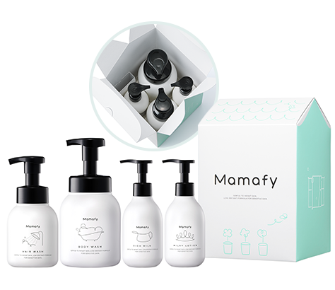 ギフトセット｜ママフィ Mamafy｜未来をまもる 予防スキンケア｜翠松堂製薬