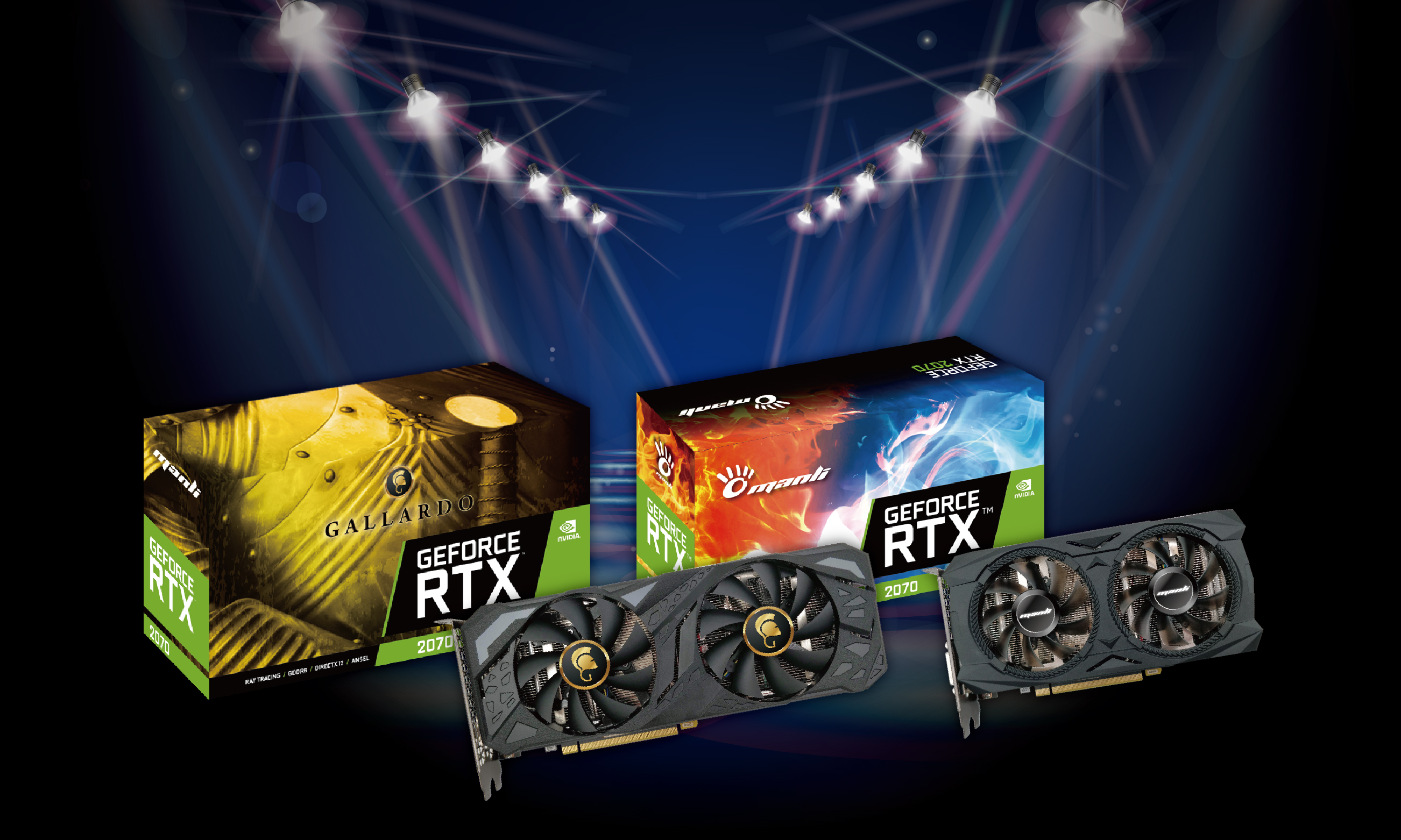 Manli GeForce RTX™ 2070 Series - Press Release