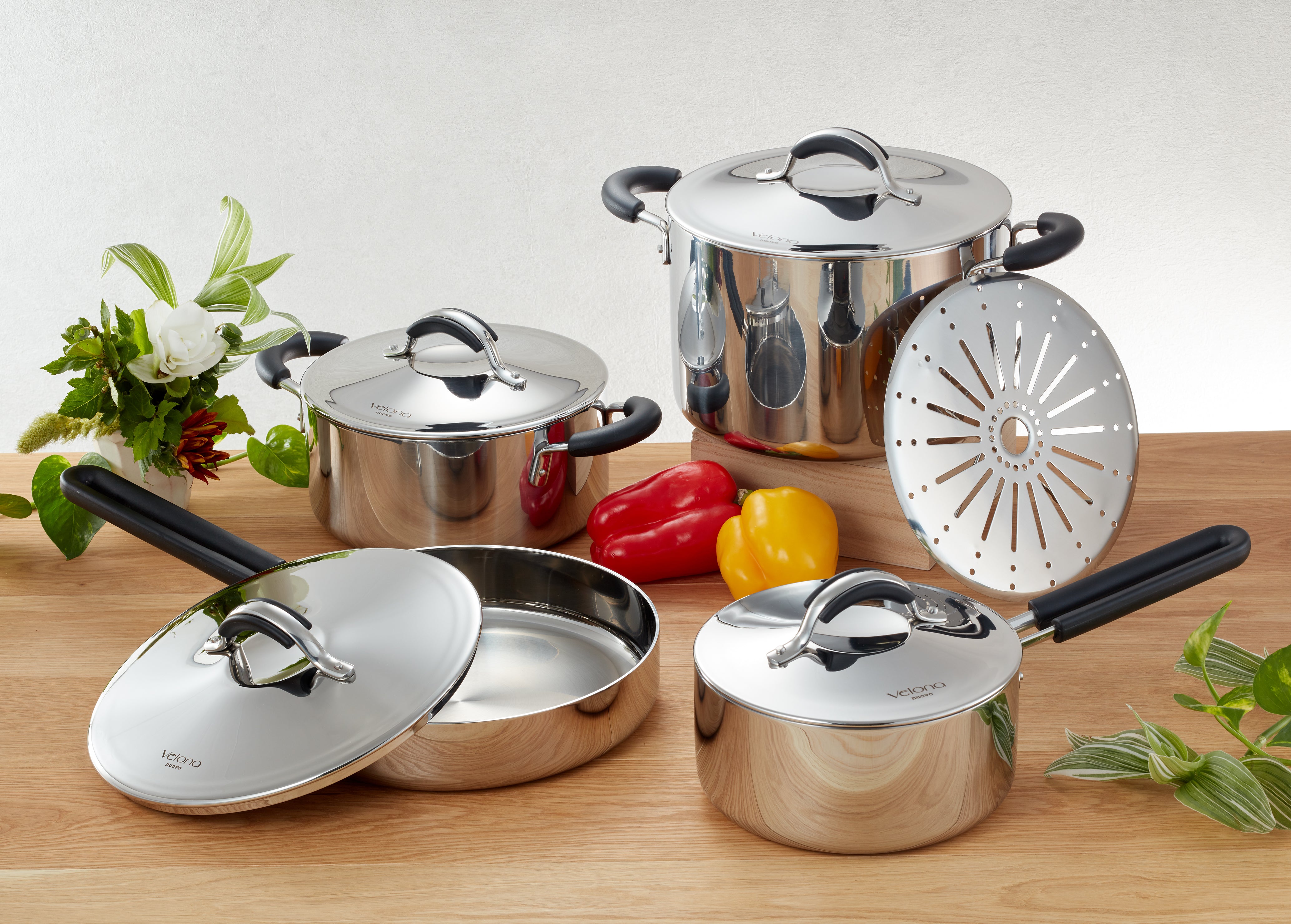 ステンレス鍋｜両手鍋｜Velona nuovo シチューパン 22cm – 【公式