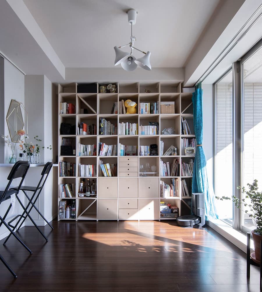 本棚 大型本を収納できる大容量本棚|本棚の通販はマルゲリータ