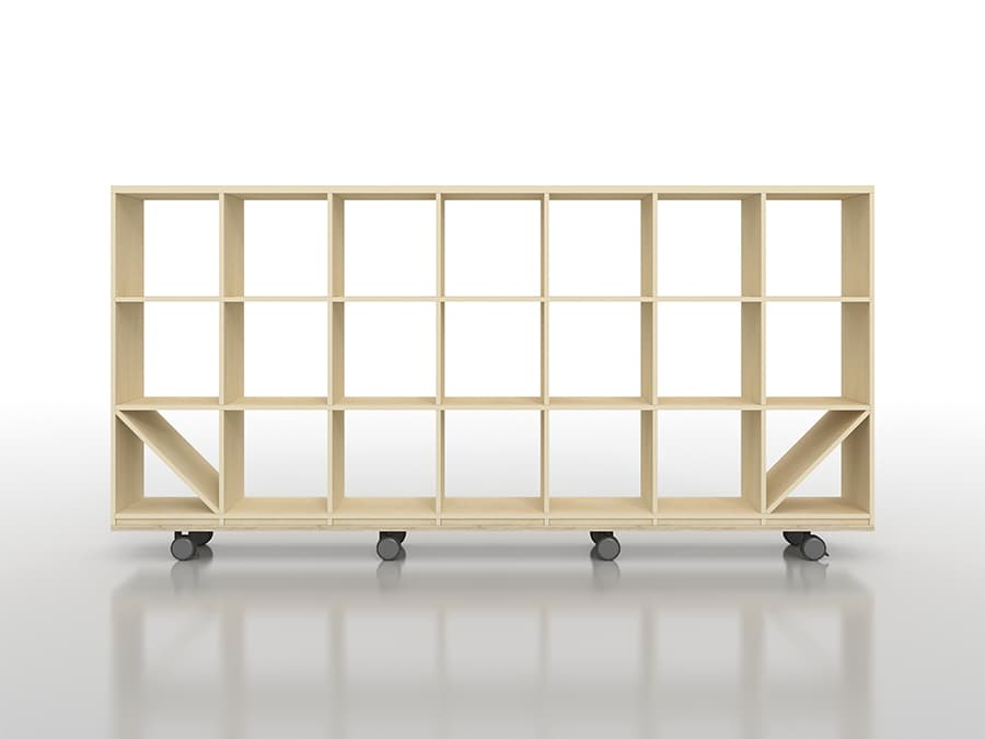 移動式本棚 可動式収納 | リビングのワゴン・可動式収納棚なら