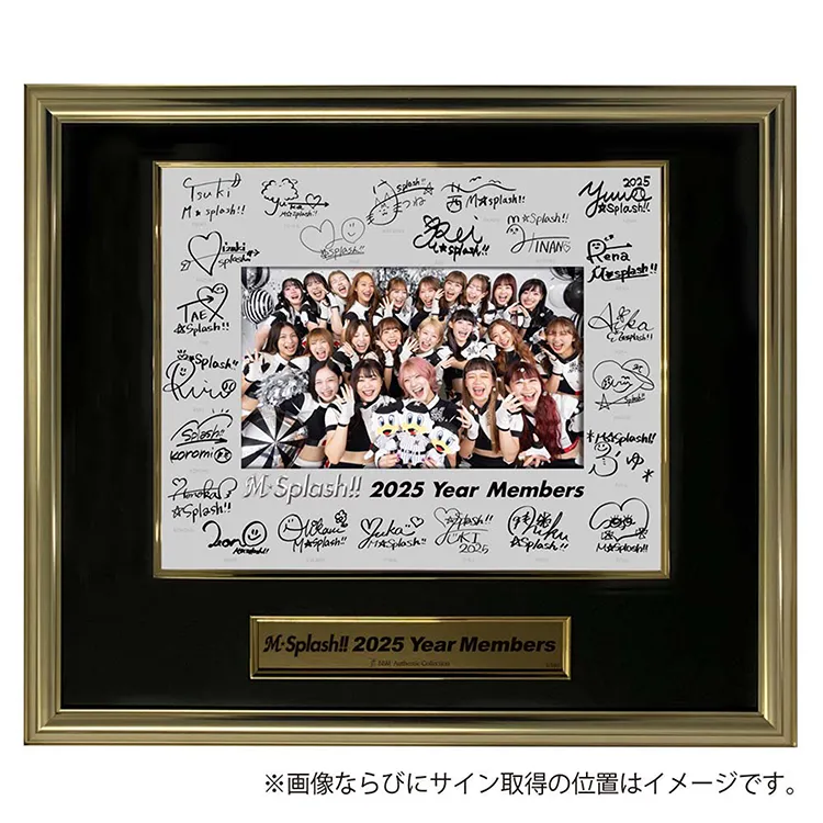 岡咲美保 1stLive CDランダム抽選 A賞直筆サインパネル 岡咲美保