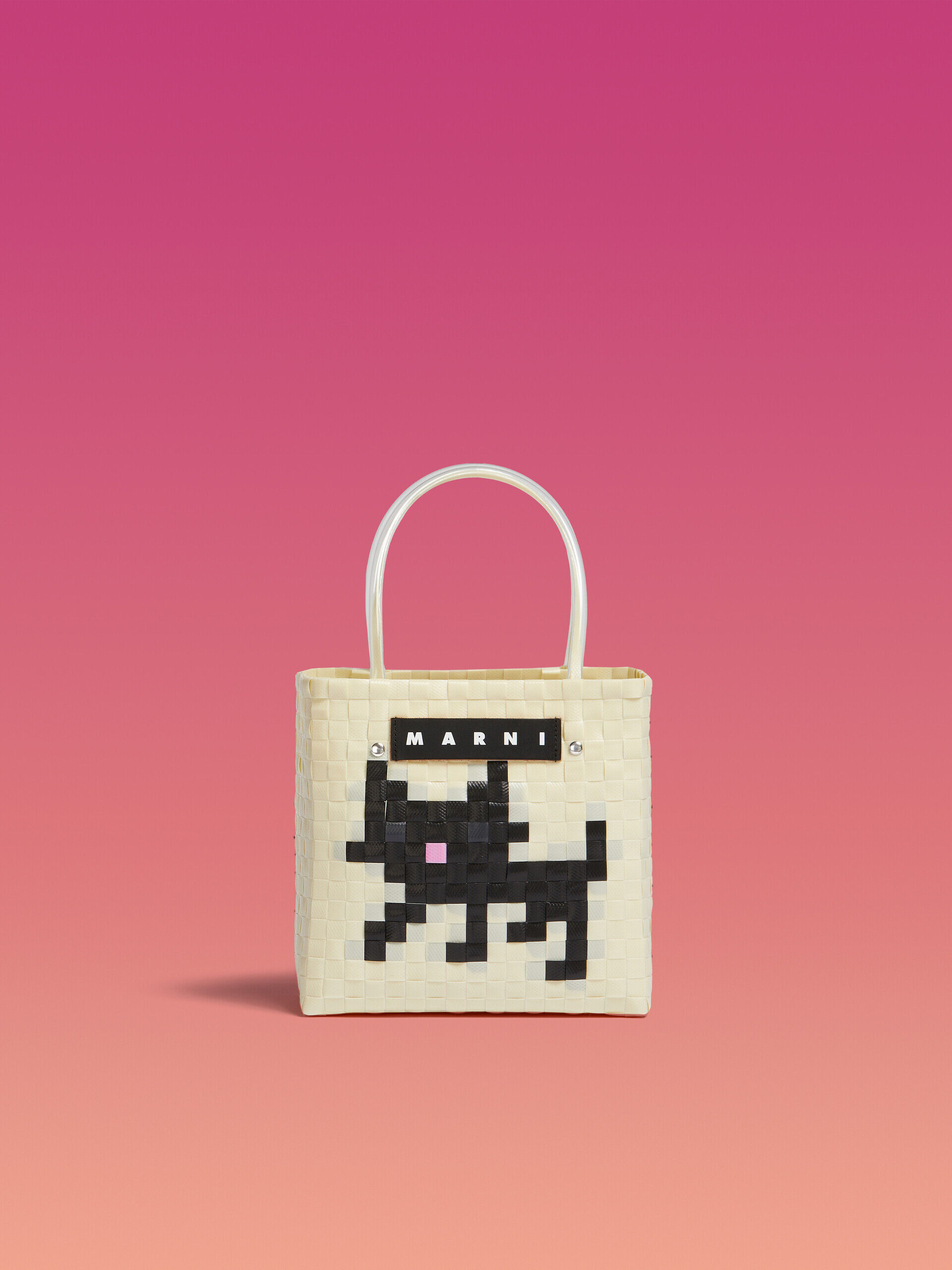 ブラック キャット MARNI MARKET ANIMAL BASKET BAG | Marni