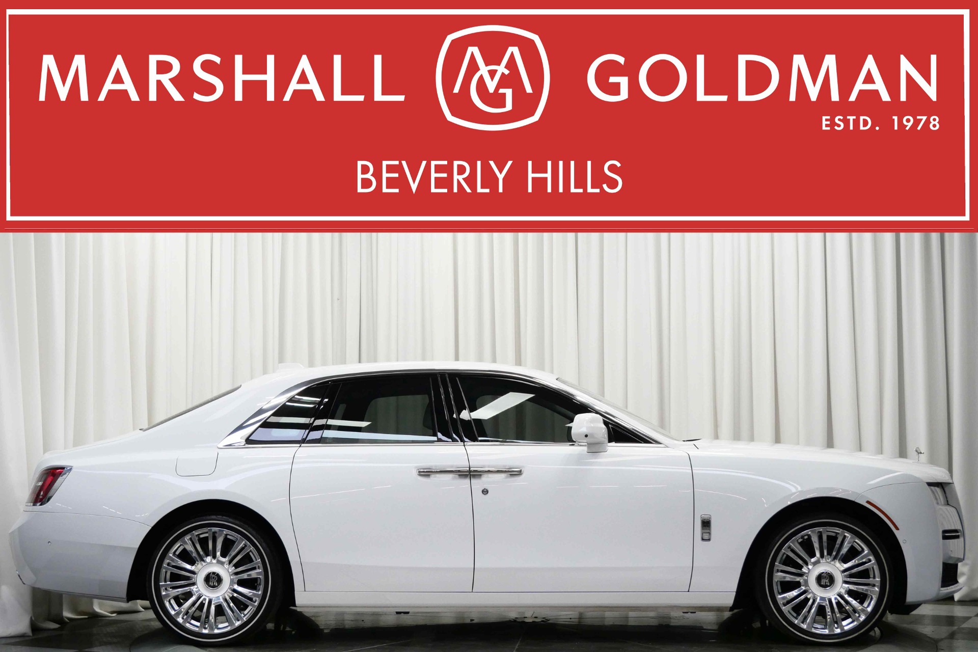 Used 2022 Rolls-Royce Ghost in Arctic White For Sale (Sold