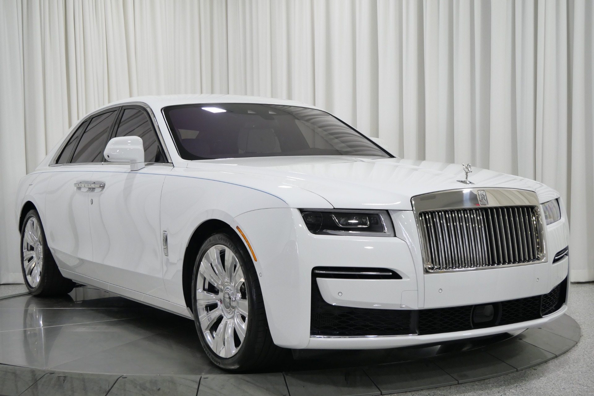 Used 2022 Rolls-Royce Ghost in Arctic White For Sale (Sold