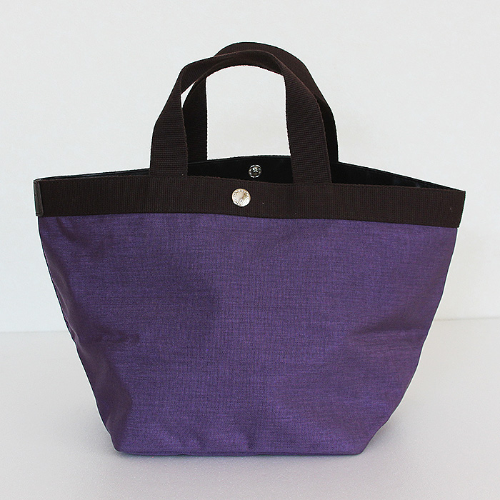 エルベシャプリエ コーデュラ舟型トートM 707C ニュープリュネル／モカ