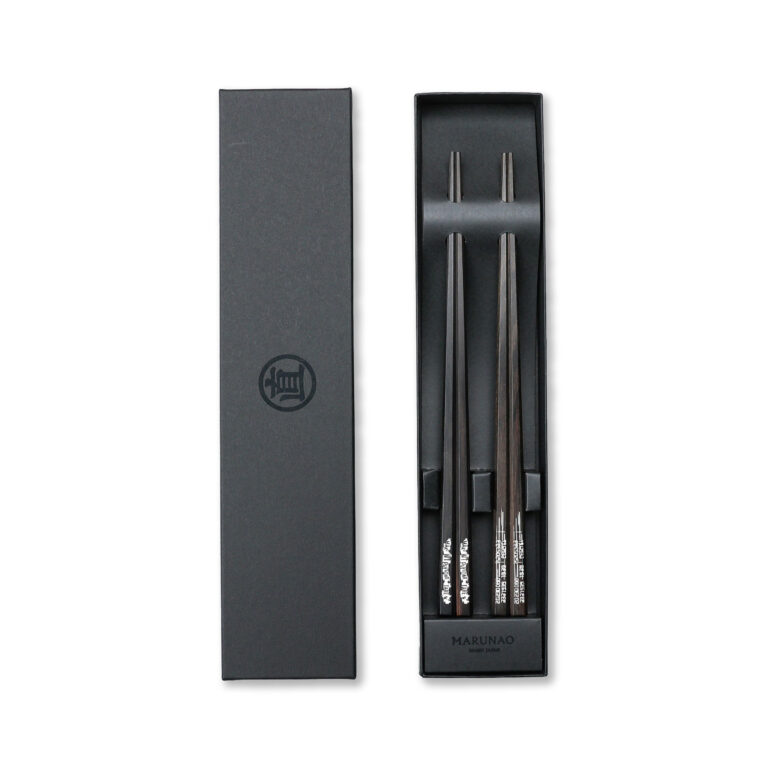 夫婦セット 上 角箸 未来 & 継承 ｜ マルナオ