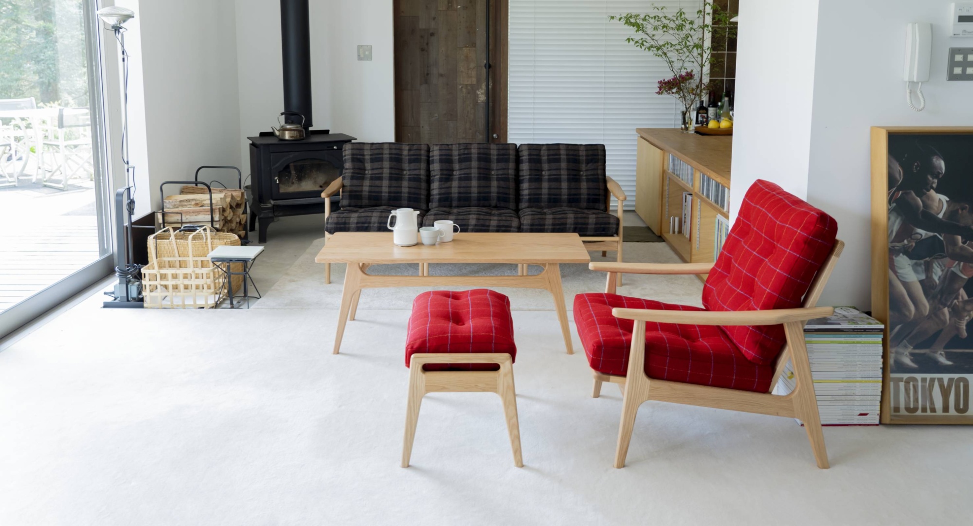 マルニ木工/マキシマム/アンドリュー/アームカバー付き/1人掛けソファ